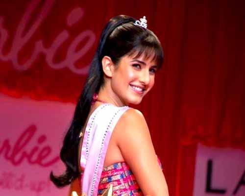 katrina in barbie dress