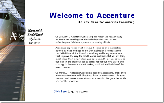 accenture.com in december 2000